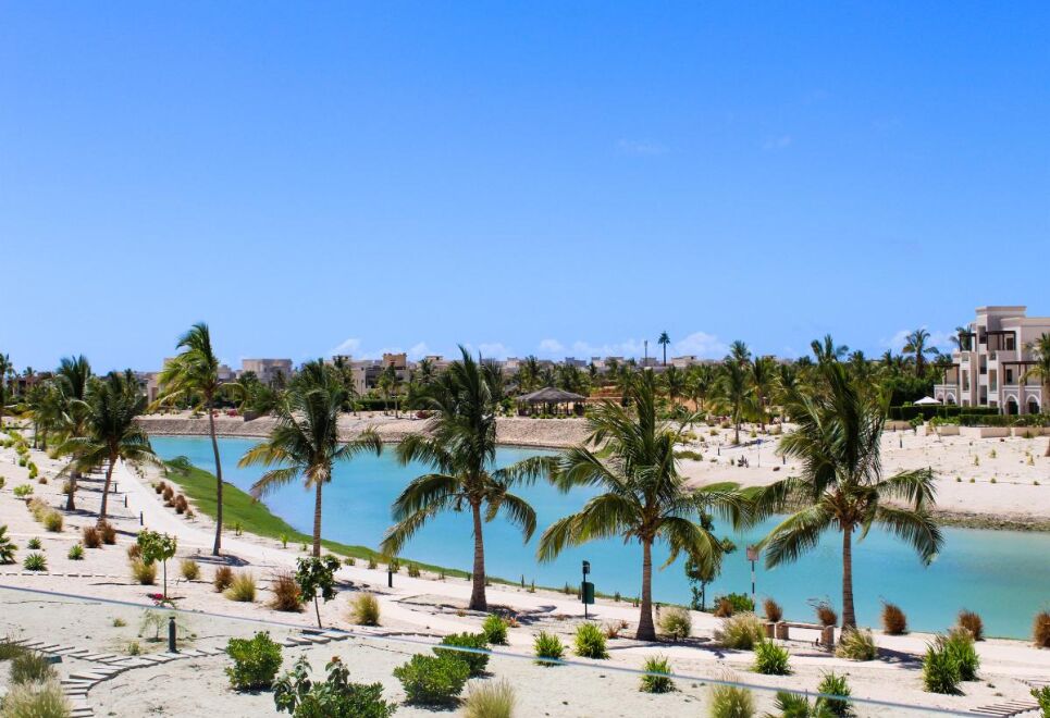 Serene Lagoon View with Terrace