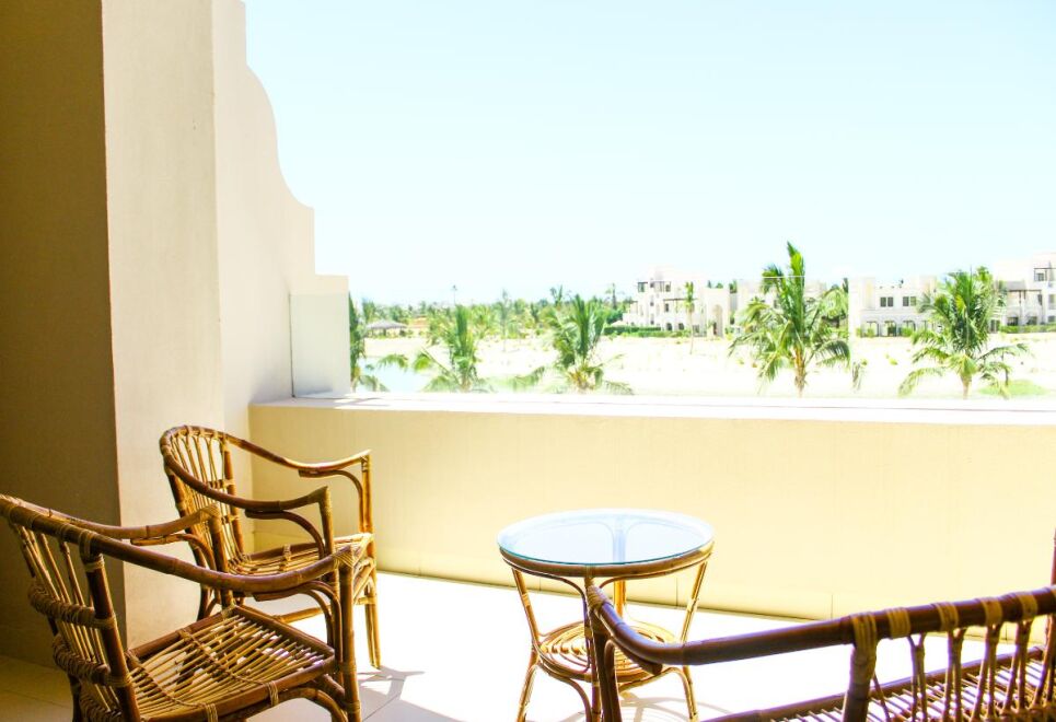 Serene Lagoon View with Terrace