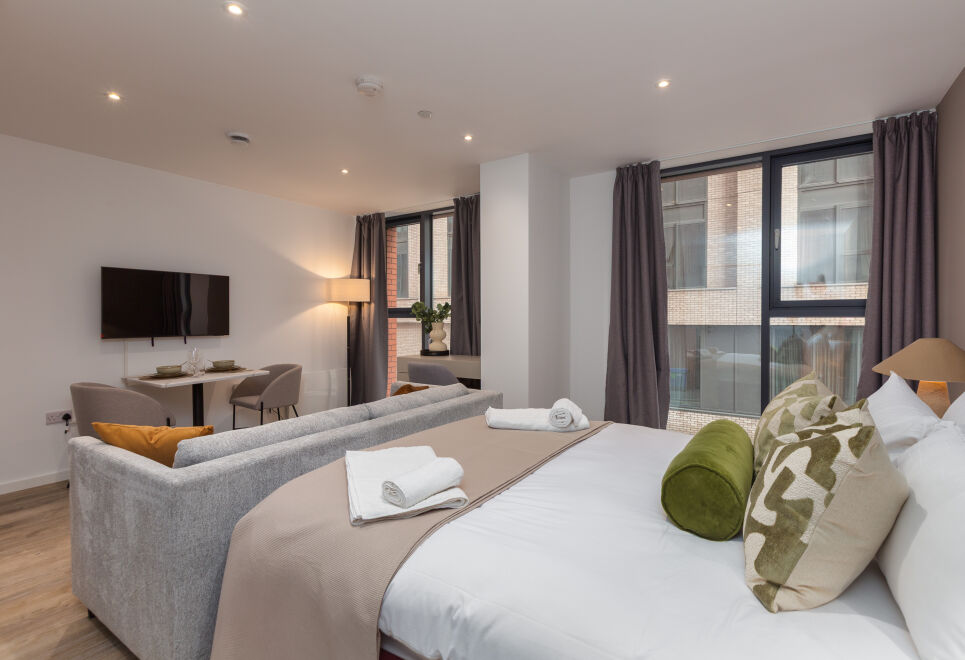 Spacious City Studio