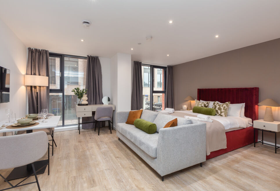 Spacious City Studio