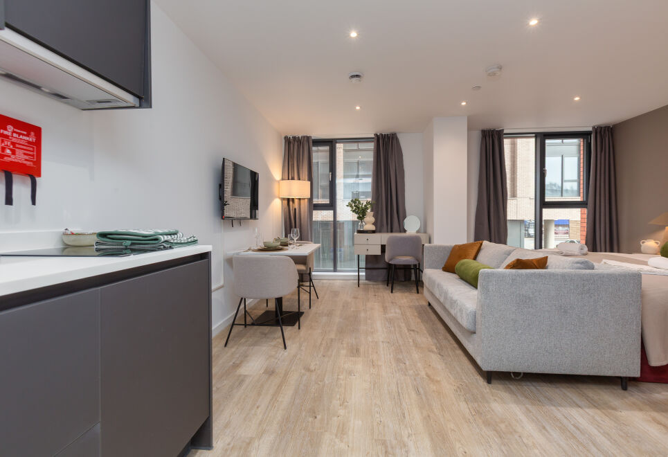 Spacious City Studio